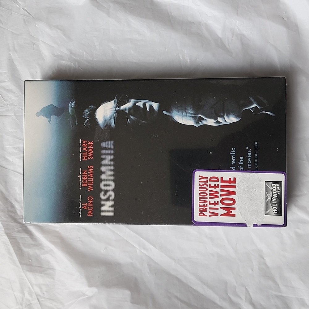 Insomnia VHS Tape - Previously Viewed